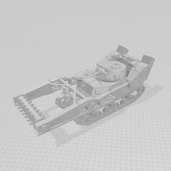 SSMODEL 72514 V1.7 1/72 Комплект военной модели US M3 Grant со средним баком Paravane