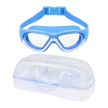 Практичные Детские очки для плавания, Силиконовые Очки для плавания для малышей, Регулируемые Мягкие Детские Летние Очки для плавания