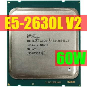 Процессор Intel Xeon E5 2630L V2 CPU 2,4 ГГц LGA2011 Шестиядерный серверный процессор e5-2630L V2 E5-2630LV2 100% нормальная работа
